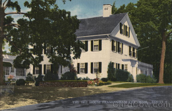 The 1812 House Framingham Massachusetts