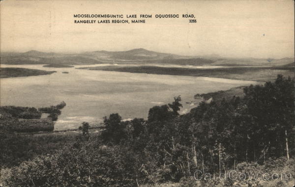Mooselookmeguntic Lake From Oquossoc Road, Rangeley Lakes Region, Maine