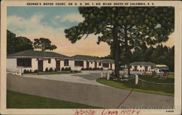 George's Motor Court Columbia South Carolina