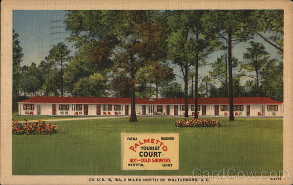 Palmetto Tourist Court Walterboro South Carolina