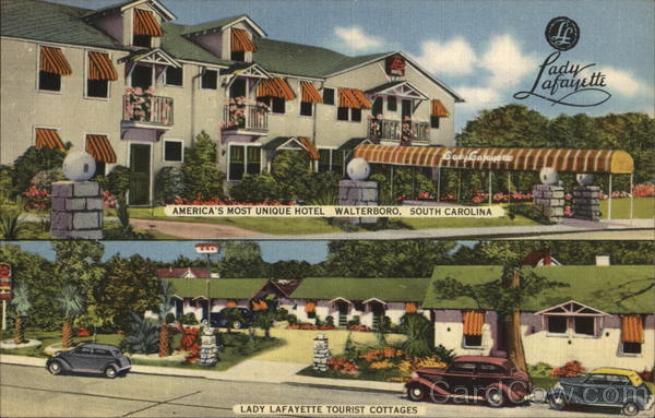 Lady Lafayette Hotel and Tourist Cottages Walterboro South Carolina