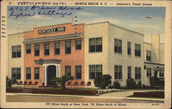 Kentucky Inn Hotel - America's Finest Strand Myrtle Beach South Carolina