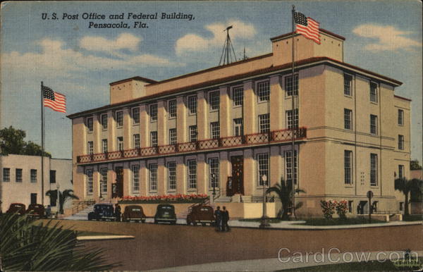 US Post Office and Federal Building Pensacola Florida