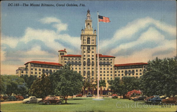 The Miami Biltmore and Grounds Coral Gables Florida