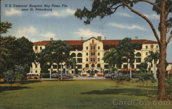 US Veterans' Hospital near St Petersburg Bay Pines Florida