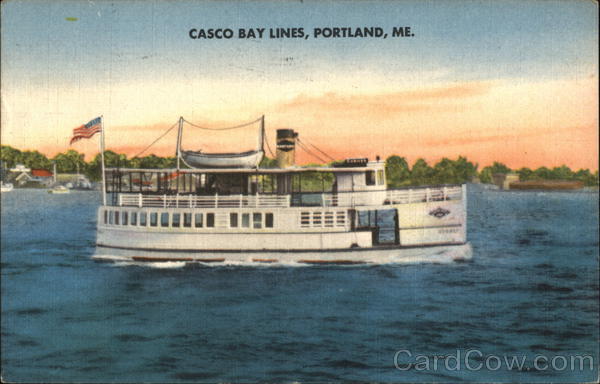 The Motor Vessel Gurnet, Owned & Operated by Casco Bay Lines