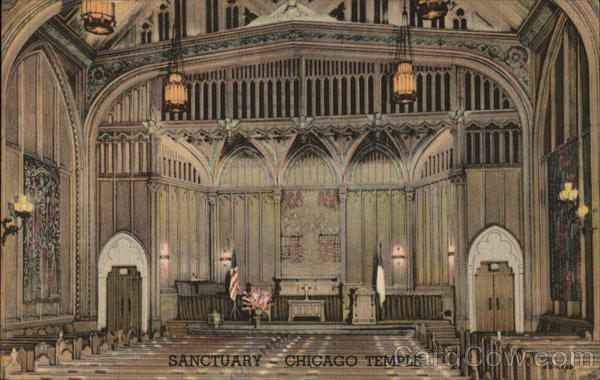 Chicago Temple (First Methodist) - Sanctuary Illinois