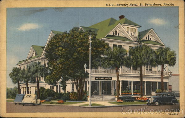 Street View of Beverly Hotel St. Petersburg Florida