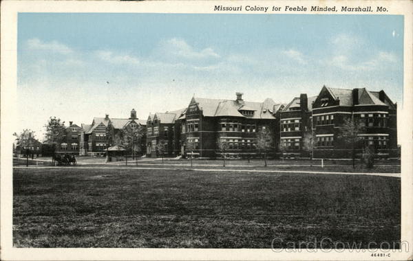 Missouri Colony for Feeble Minded Marshall