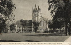 Garrett Biblical Institute at Northwestern University Evanston, IL Postcard Postcard 