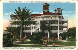 The West Coast Inn St. Petersburg, FL Postcard Postcard Postcard