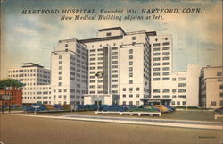 Hartford Hospital Connecticut Postcard Postcard Postcard