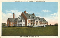 Royal Neighbor Home Postcard