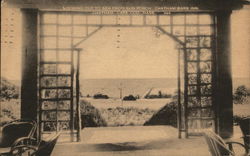 Looking Out to Sea from Sun Porch, Chatham Bars Inn - Cape Cod Postcard