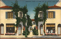 Greeneda Court, 112 Park Ave. So. Winter Park, FL Postcard Postcard Postcard