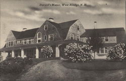 View of Davard's Manor Postcard