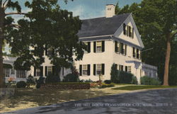 The 1812 House Framingham, MA Postcard Postcard Postcard