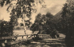 Mascoma Lake Postcard