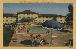 Hotel Thunderbird - Swimming Pool Postcard