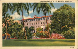 Army and Navy Y.M.C.A. Building Honolulu, HI Postcard Postcard Postcard