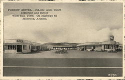 Forest Motel Holbrook, AZ Postcard Postcard Postcard