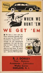 "When We Hunt 'Em, We Get 'Em" Postcard
