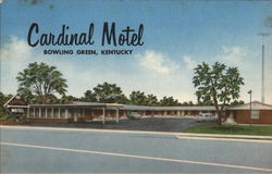 Cardinal Motel Bowling Green, KY Postcard Postcard 