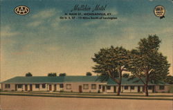 Mullikin Motel, On U. S. 27, N. Main St. Postcard