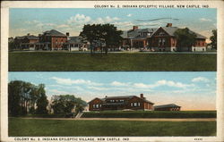 Indiana Epileptic Village - Colony No. 2 Postcard