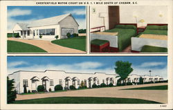 Chesterfield Motor Court Postcard