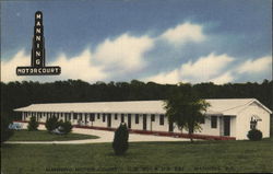 Manning Motor Court South Carolina Postcard Postcard Postcard