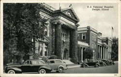 U.S. Veterans' Hospital Postcard