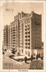 The Aurora Apartment Hotel, San Antonio, Texas Postcard