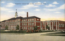 Roosevelt Junior High School Middletown, OH Postcard Postcard Postcard