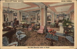 Dallas Park Hotel Postcard