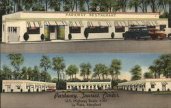 Parkway Tourist Cabins La Plata, MD Postcard Postcard 