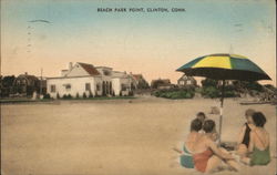 Beach Park Point Clinton, CT Postcard Postcard Postcard