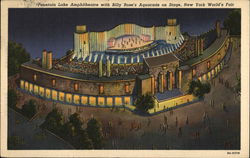 Fountain Lake Amphitheatre, New York World's Fair 1939 NY World's Fair Postcard Postcard Postcard