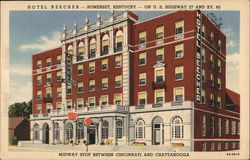 Hotel Beecher Somerset, KY Postcard Postcard Postcard