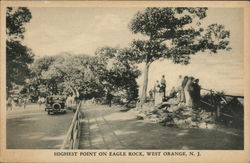 Highest Point on Eagle Rock Postcard