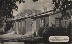 Stevens Engineering Camp - Mess Hall Postcard