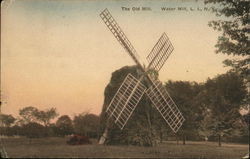 The Old Mill, Water Mill, Long Island Southampton, NY Postcard Postcard Postcard