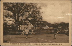 Maplewood Country Club - Tilden in Action Postcard