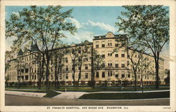 St. Francis Hospital Evanston, IL Postcard Postcard Postcard