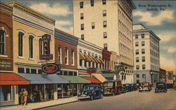 West Washington St Postcard