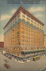 Gunter Hotel San Antonio, TX Postcard Postcard Postcard