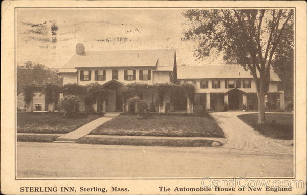 Sterling Inn, The Automobile House of New England Massachusetts