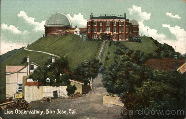 View of Lich Observatory San Jose California