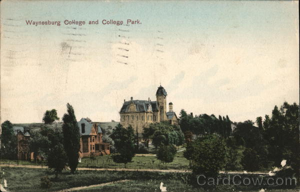 Waynesburg College and College Park Pennsylvania