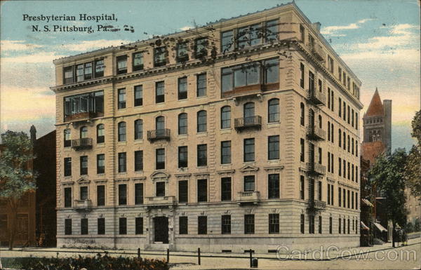 Presbyterian Hospital, N. S. Pittsburgh Pennsylvania